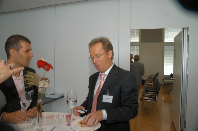 Wirtschaftstag des BVMW mit der Commerzbank Frankfurt am Main und dem Zentrum für Marketing des russischen Unternehmer – Verbandes RSPP, 05.09.2007 in Frankfurt/Main